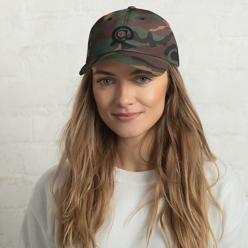 Unisex Dad hat - @Hiking