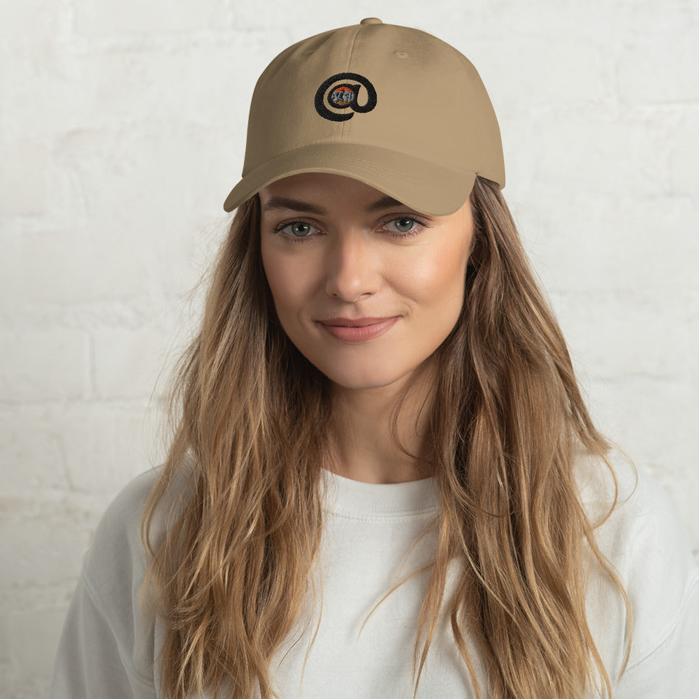 Unisex Dad hat - @Hiking