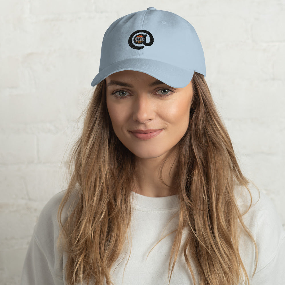 Unisex Dad hat - @Hiking