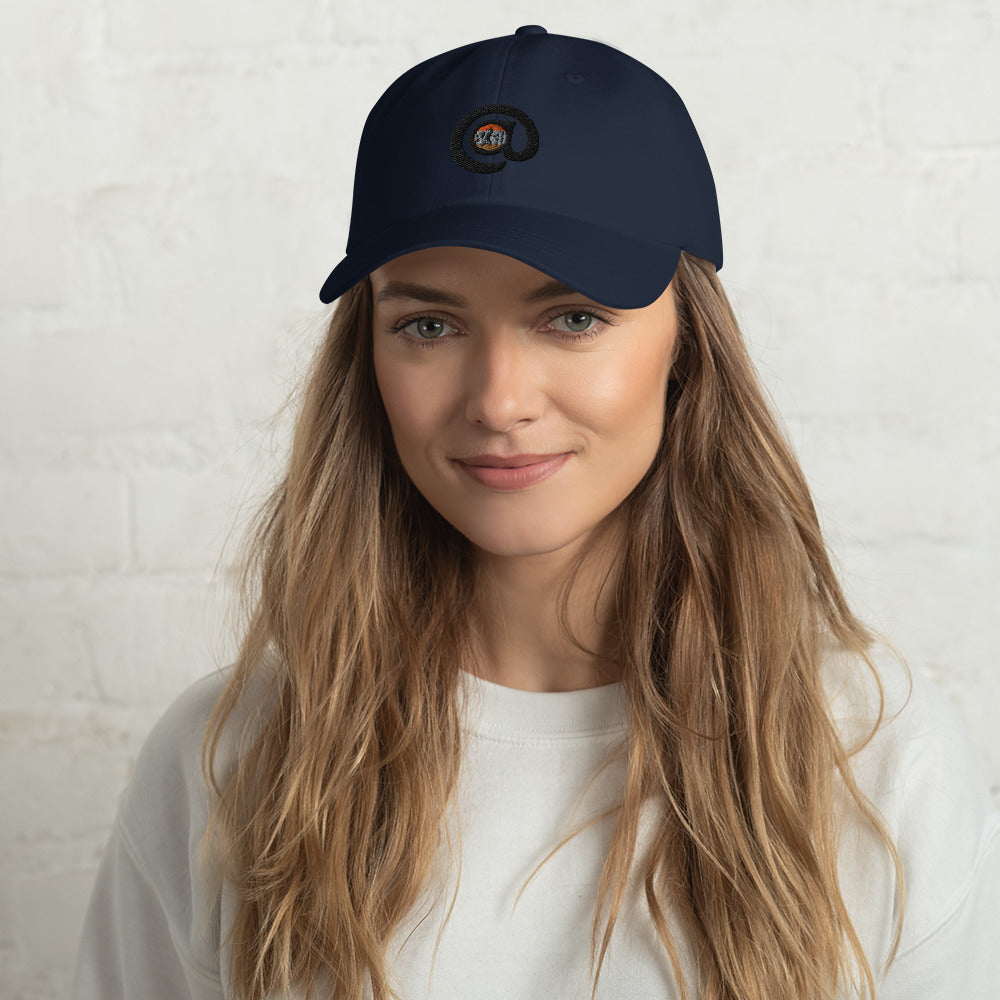 Unisex Dad hat - @Hiking