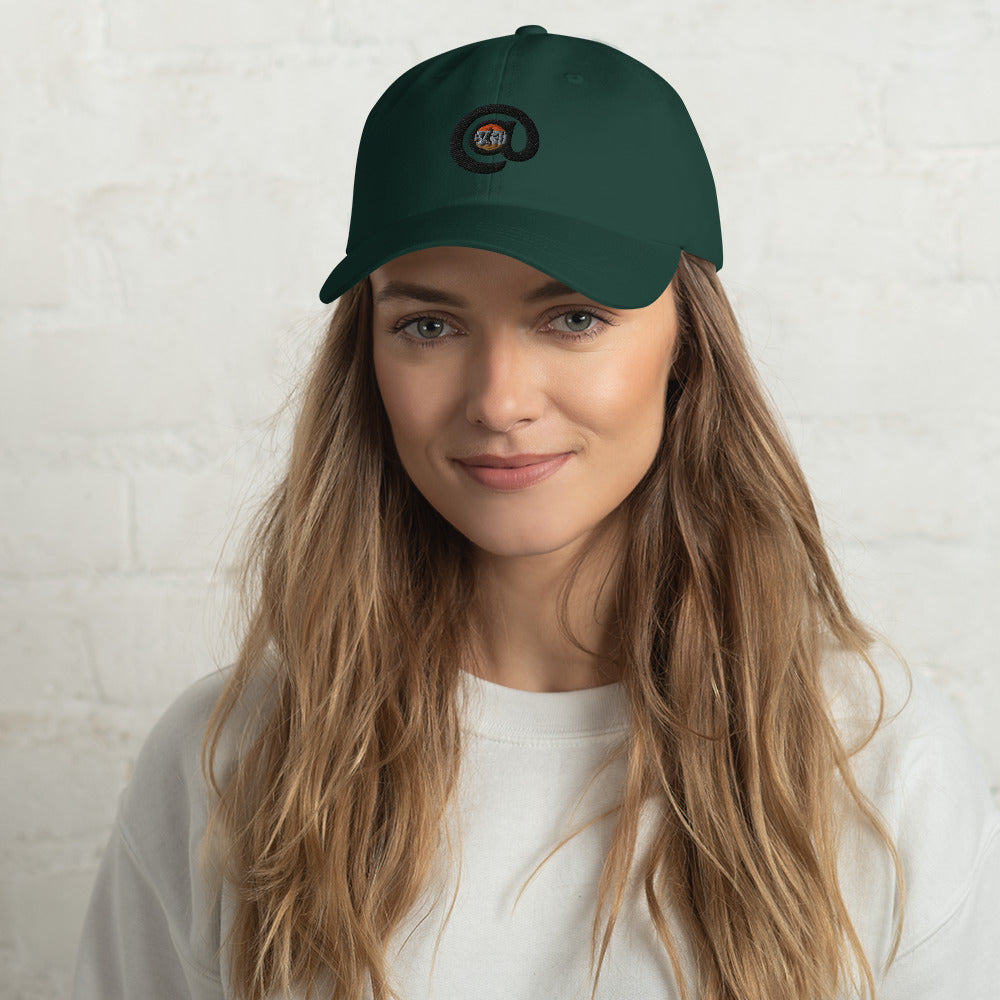 Unisex Dad hat - @Hiking