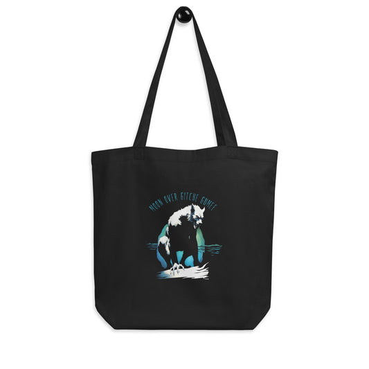 Moon Over Gitche Gumee - Eco Tote Bag