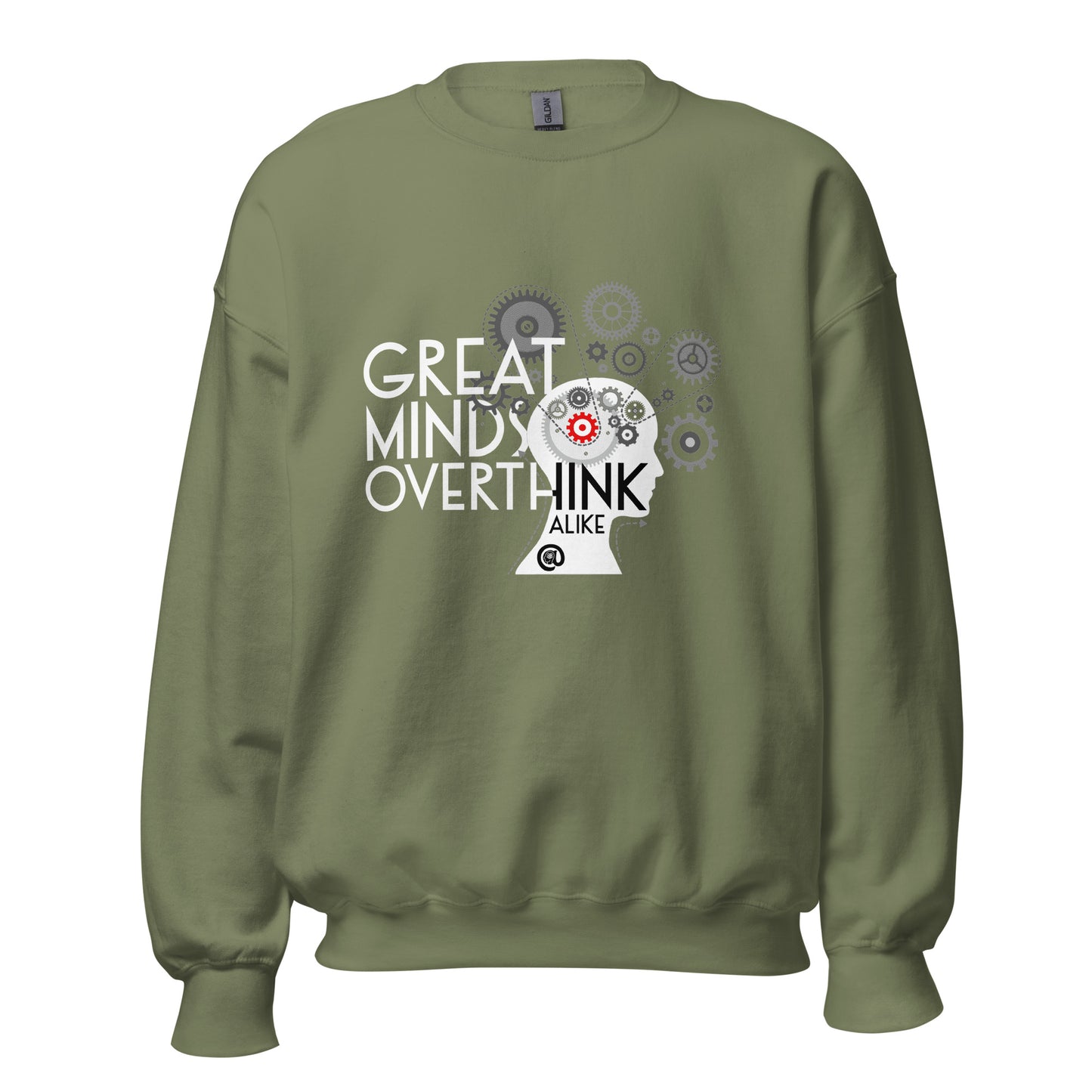 Great Minds Overthink Alike - Unisex Sweatshirt