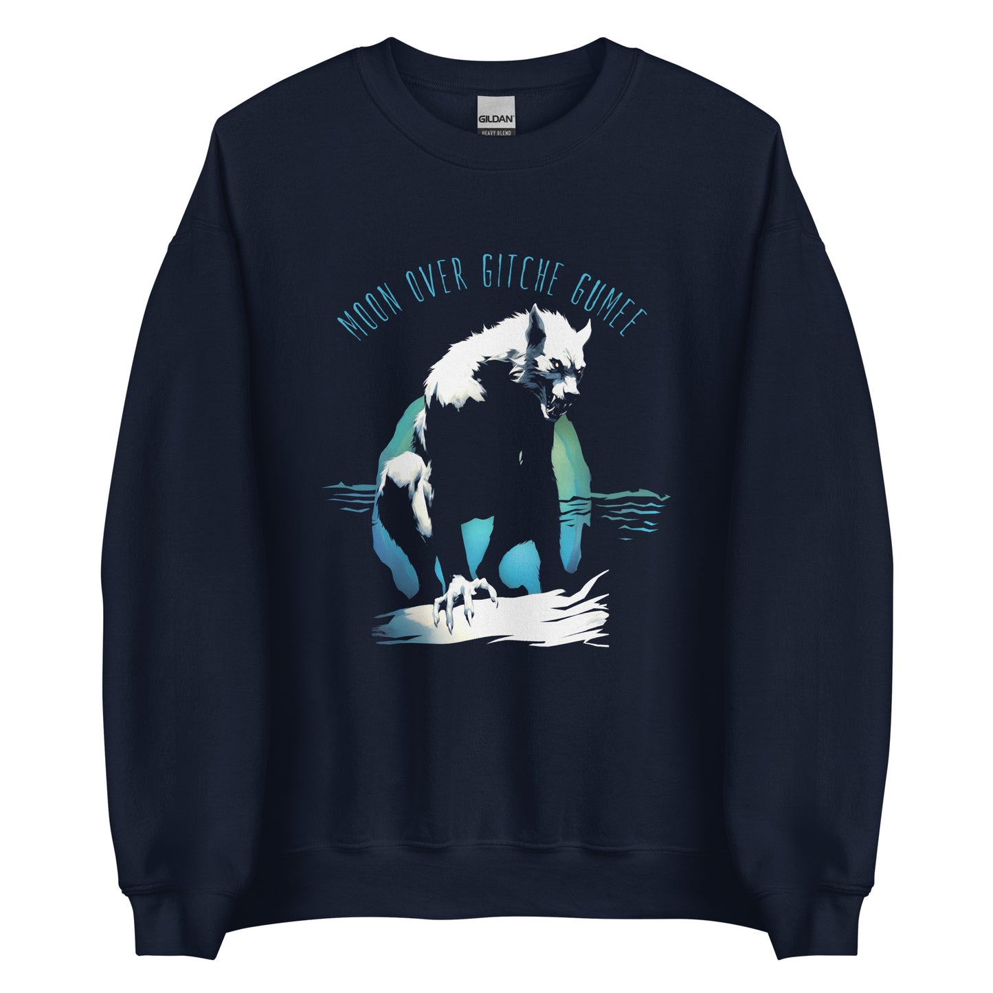 Moon Over Gitche Gumee - Unisex Sweatshirt