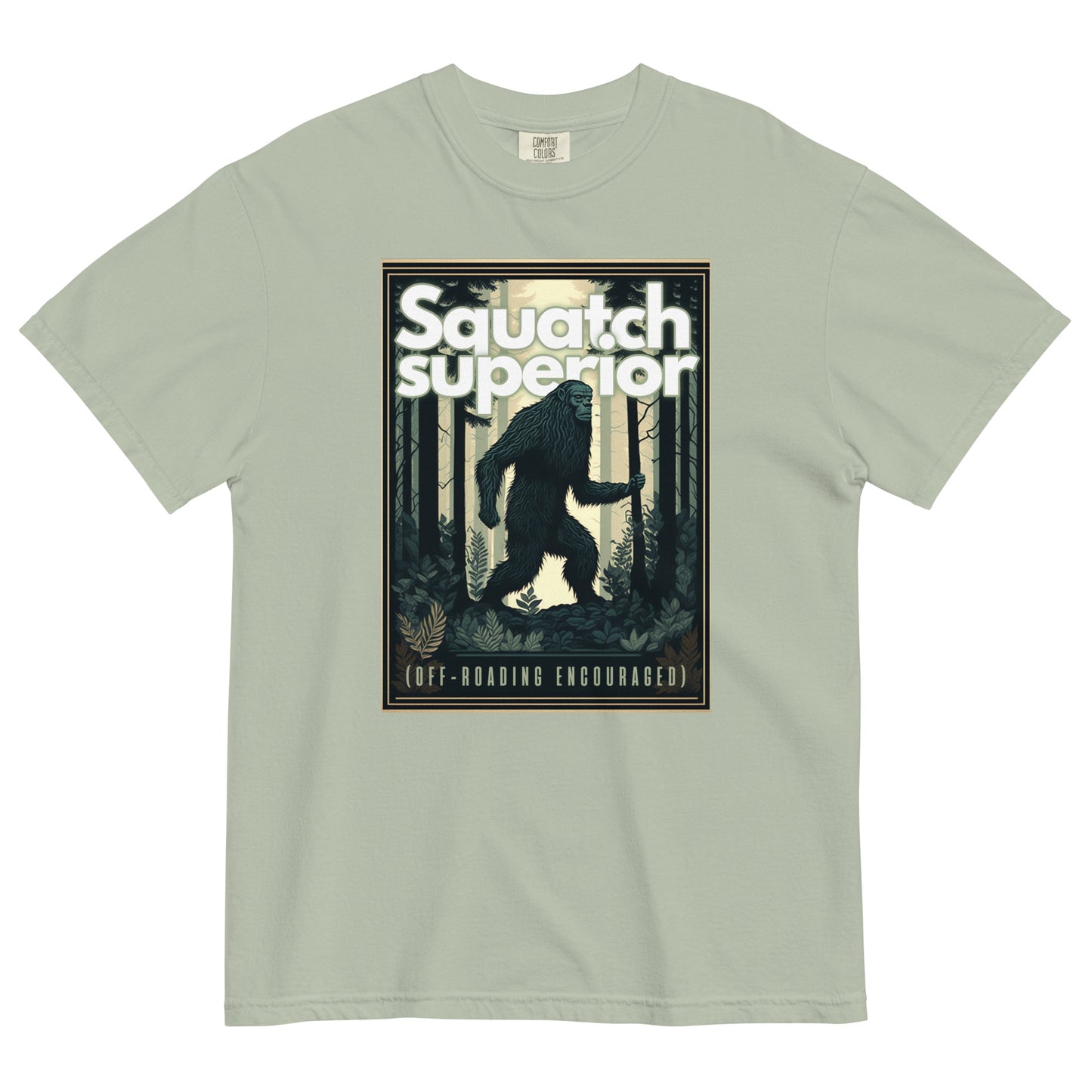 Squatch'luth - Unisex garment-dyed heavyweight t-shirt