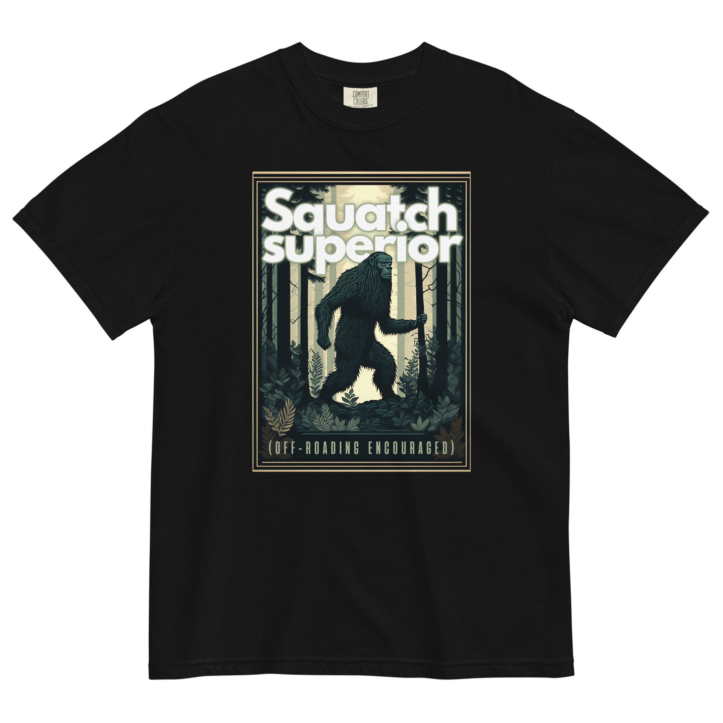 Squatch'luth - Unisex garment-dyed heavyweight t-shirt