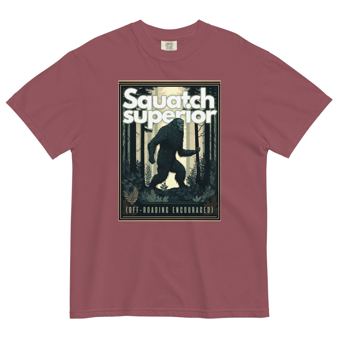 Squatch'luth - Unisex garment-dyed heavyweight t-shirt