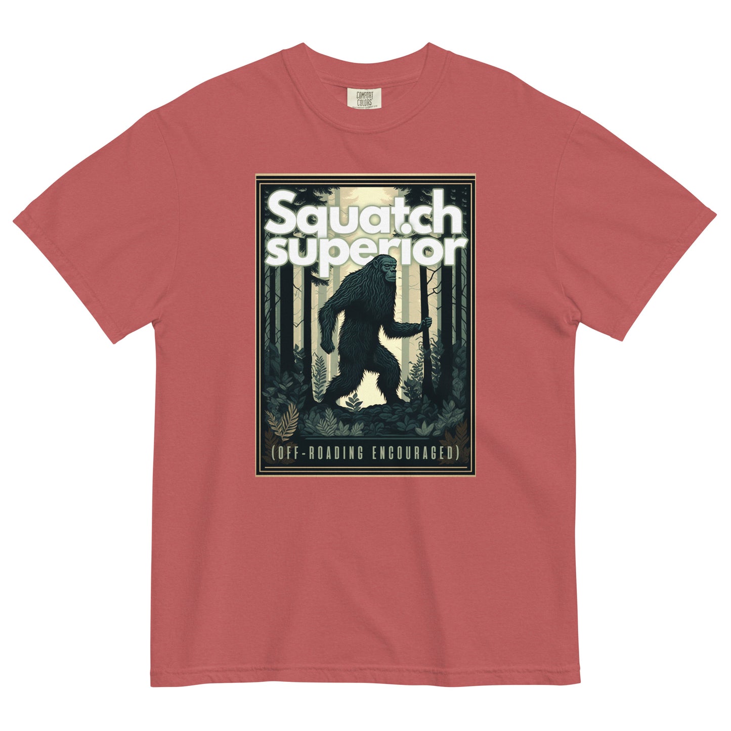 Squatch'luth - Unisex garment-dyed heavyweight t-shirt