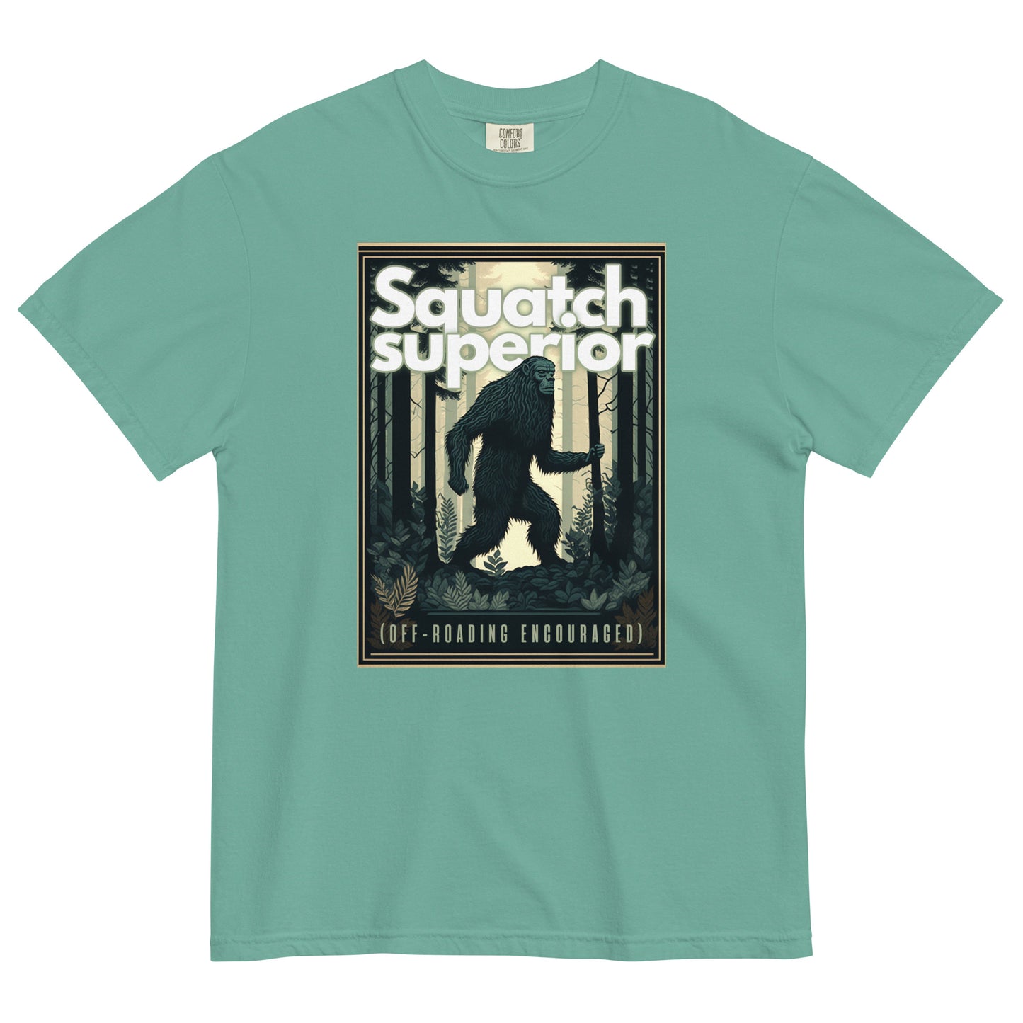 Squatch'luth - Unisex garment-dyed heavyweight t-shirt