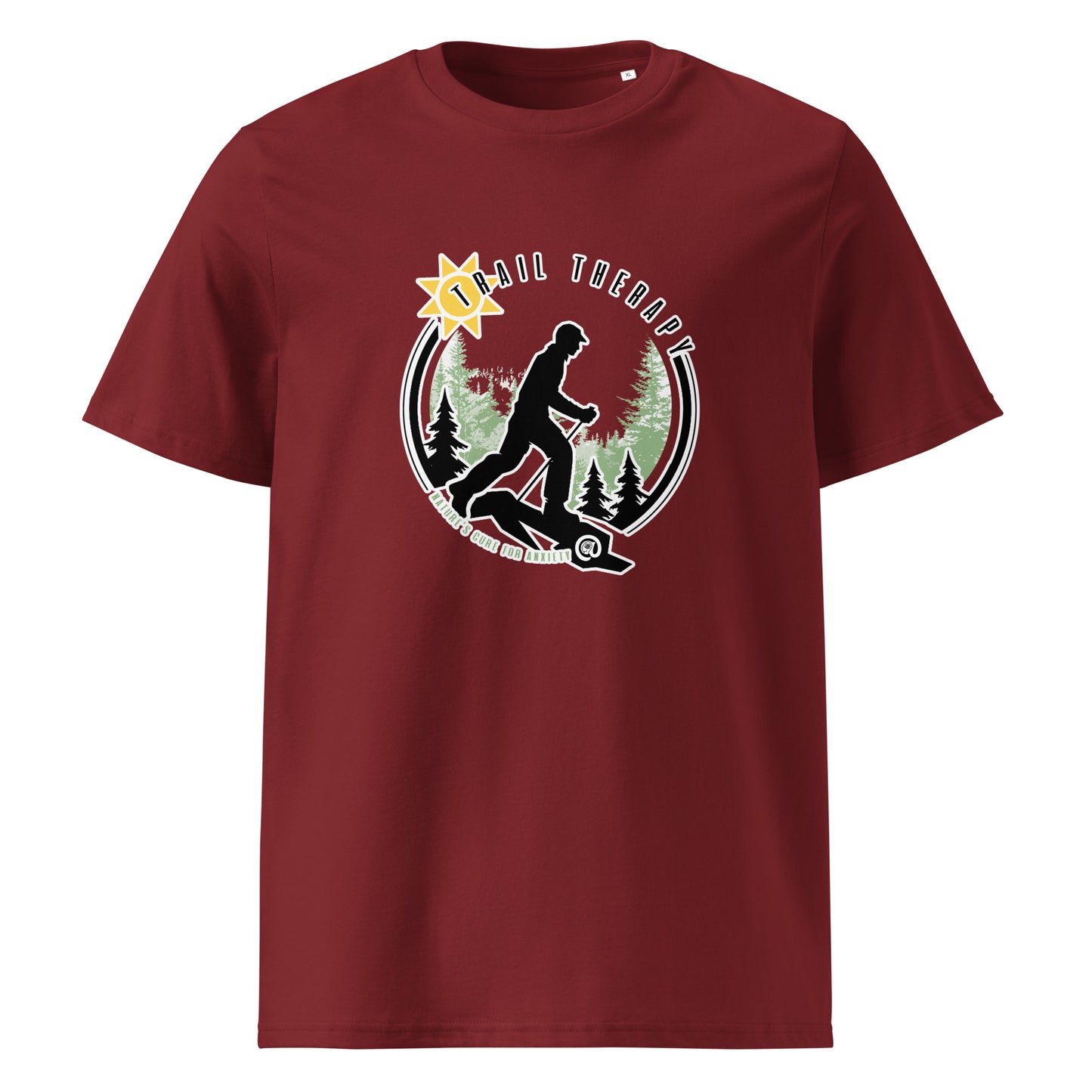 Trail Therapy - Unisex organic cotton t-shirt