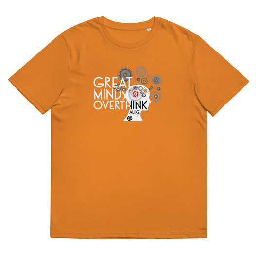 Great Minds Overthing Alike - Unisex organic cotton t-shirt