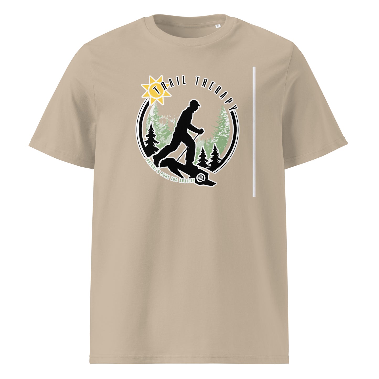 Trail Therapy - Unisex organic cotton tee