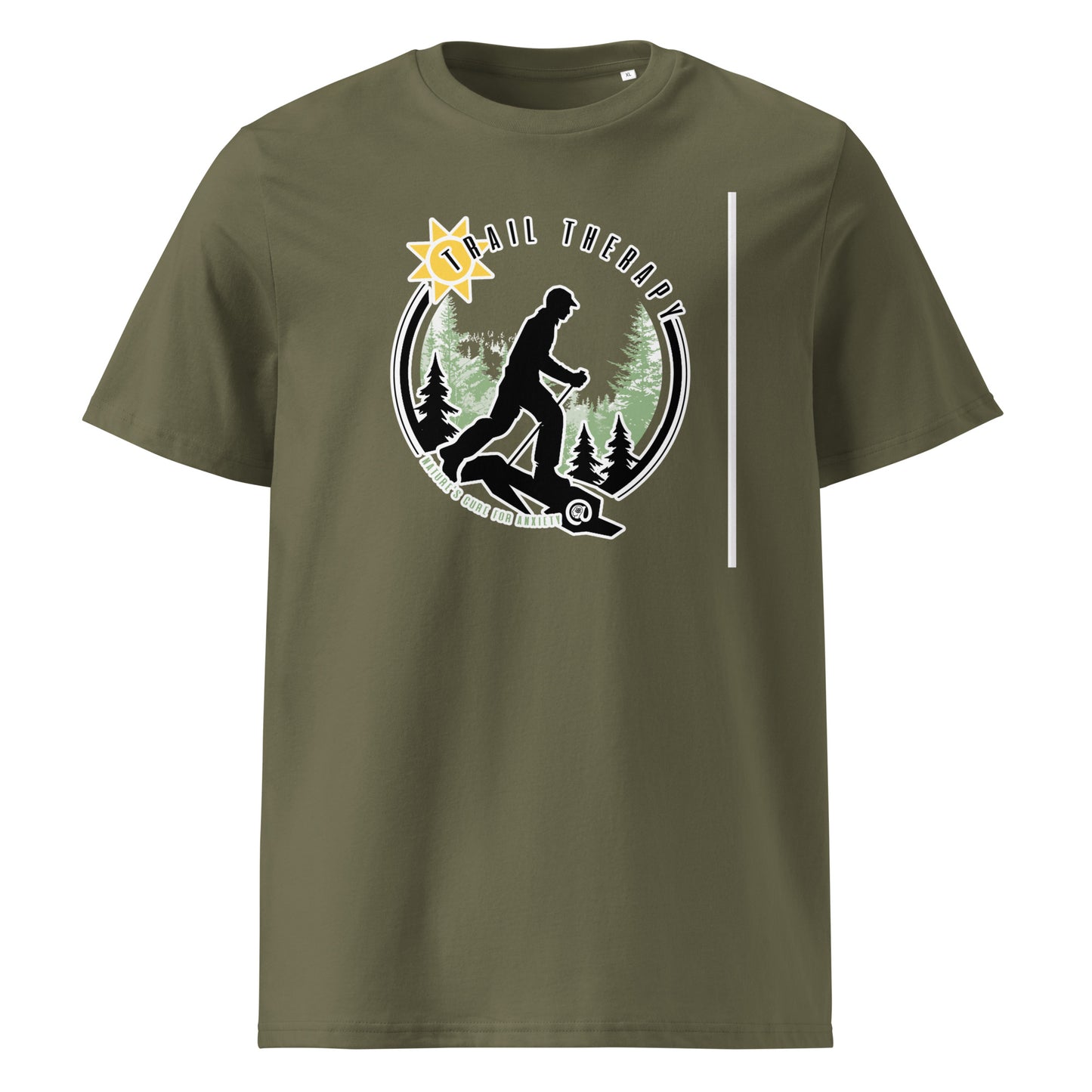 Trail Therapy - Unisex organic cotton tee