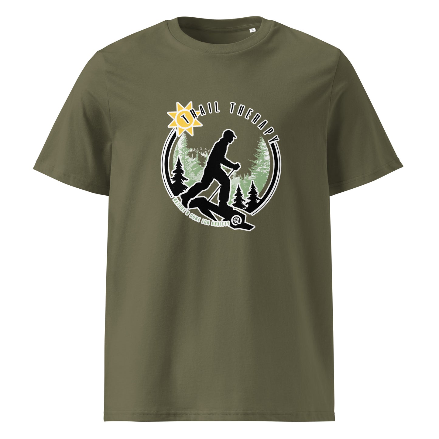 Trail Therapy - Unisex organic cotton t-shirt