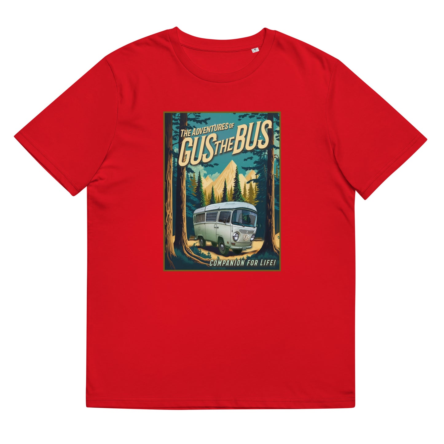 Gus the Bus - Unisex organic cotton t-shirt