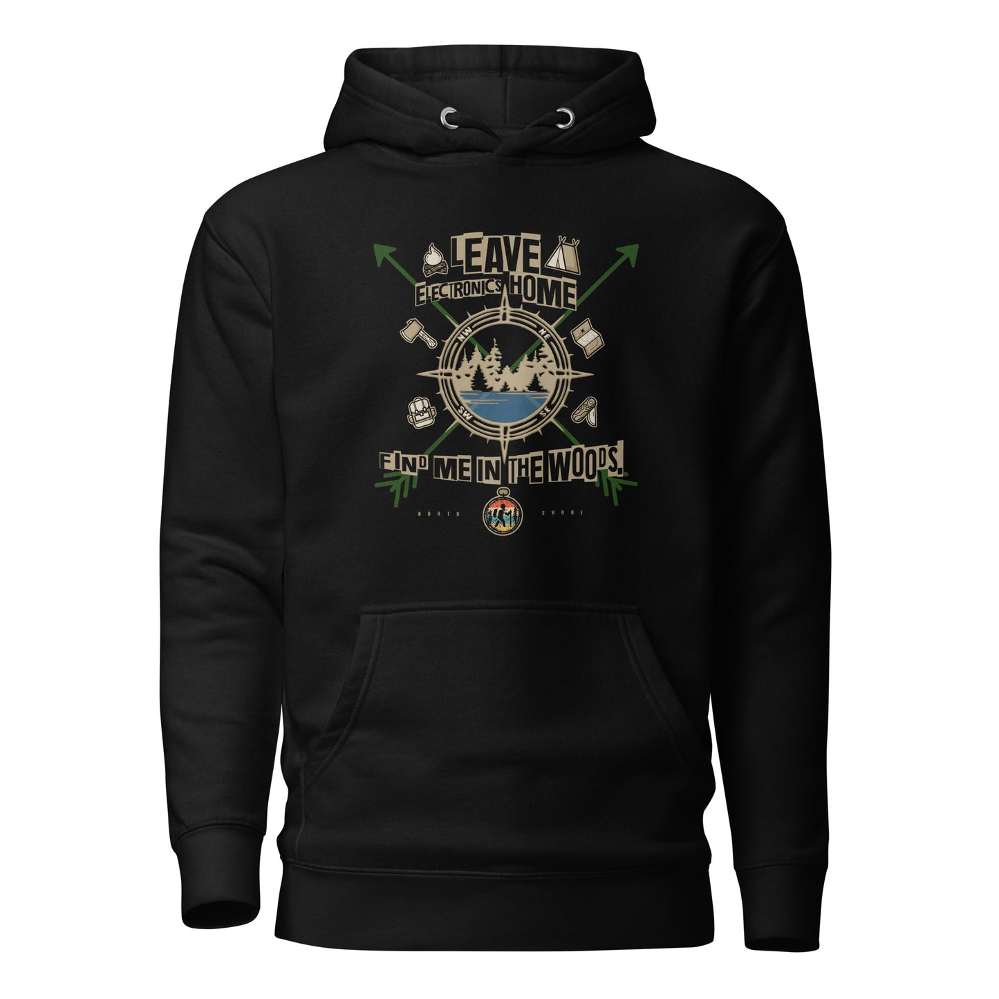 Find Me in the Woods - Unisex Hoodie