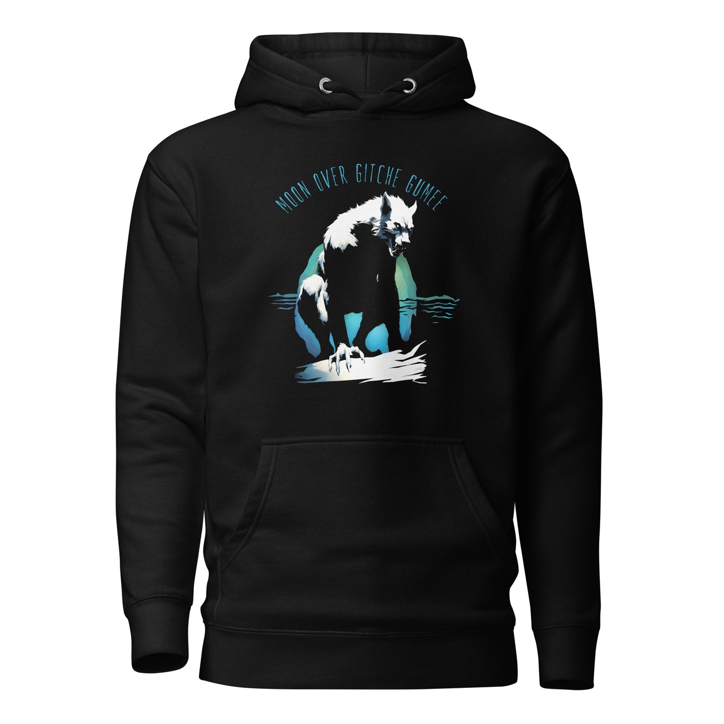 Moon Over Gitche Gumee - Unisex Hoodie