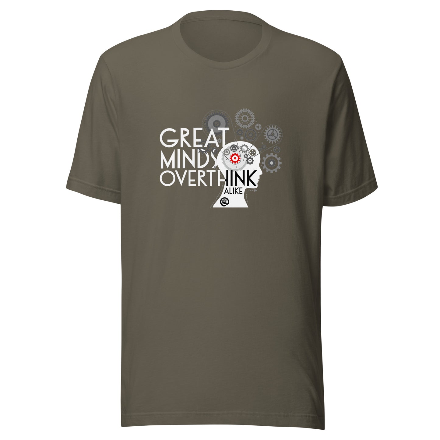 Great Minds Overthink Alike - Unisex t-shirt