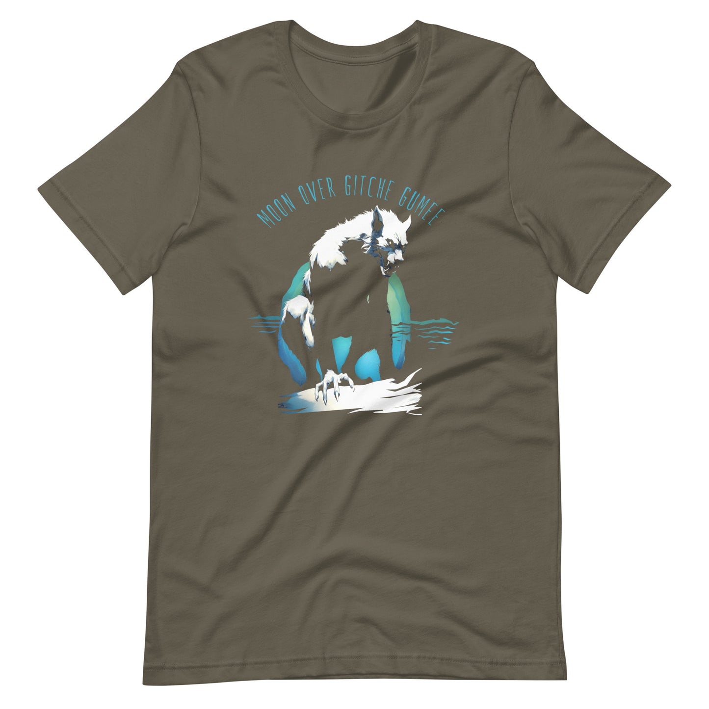 Moon Over Gitchee Gumee - Unisex t-shirt