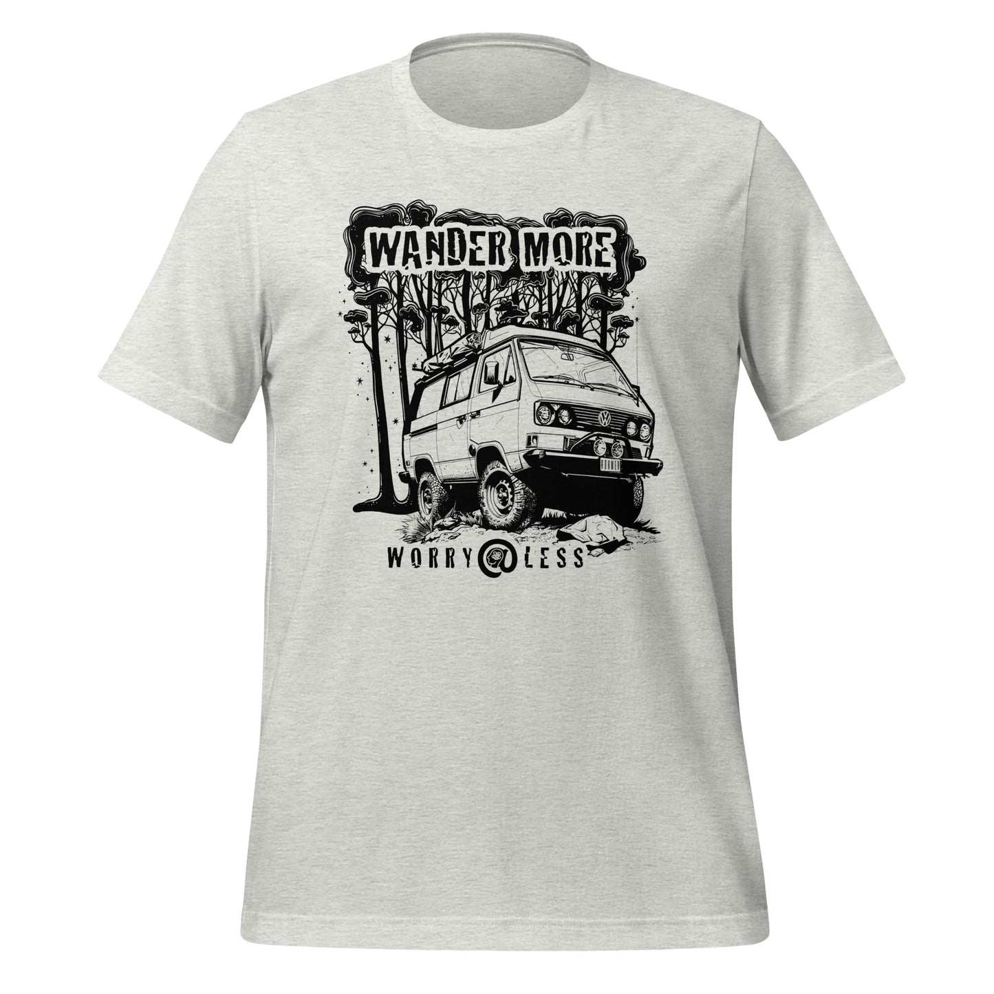 Wander More, Worry Less - Unisex Tee