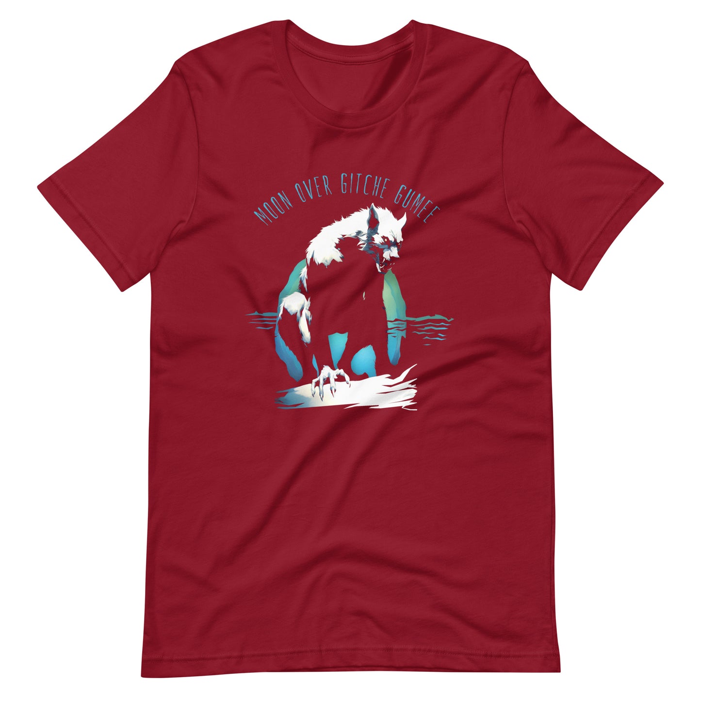 Moon Over Gitchee Gumee - Unisex t-shirt