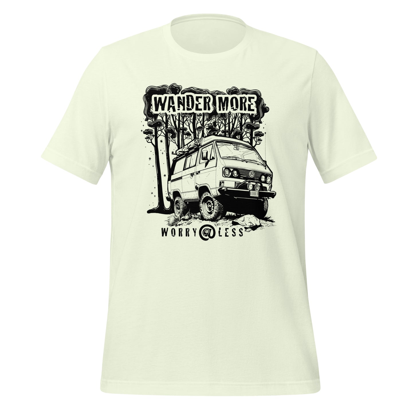 Wander More, Worry Less - Unisex Tee