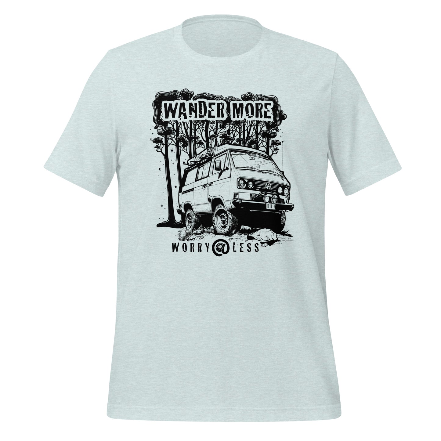 Wander More, Worry Less - Unisex Tee