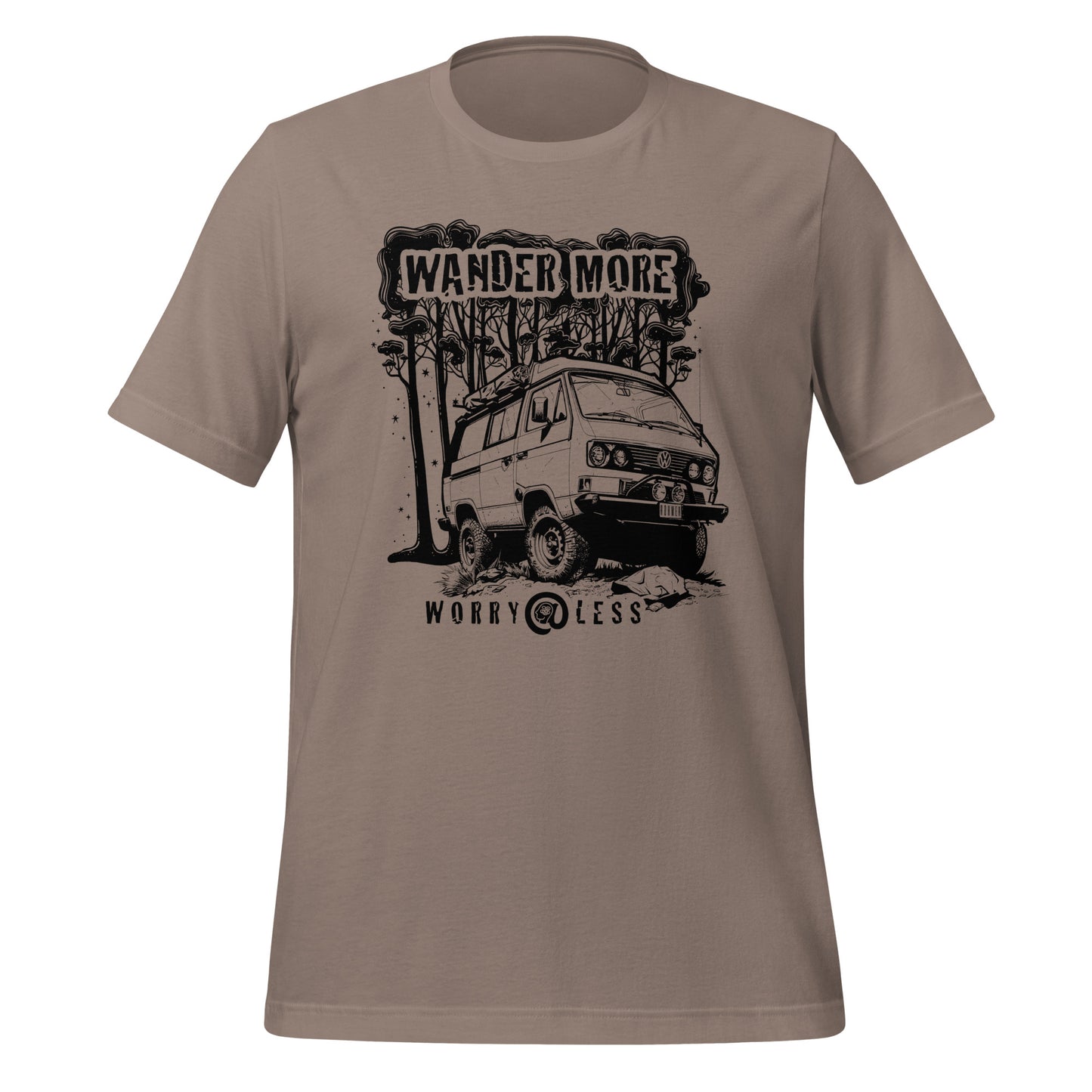 Wander More, Worry Less - Unisex Tee