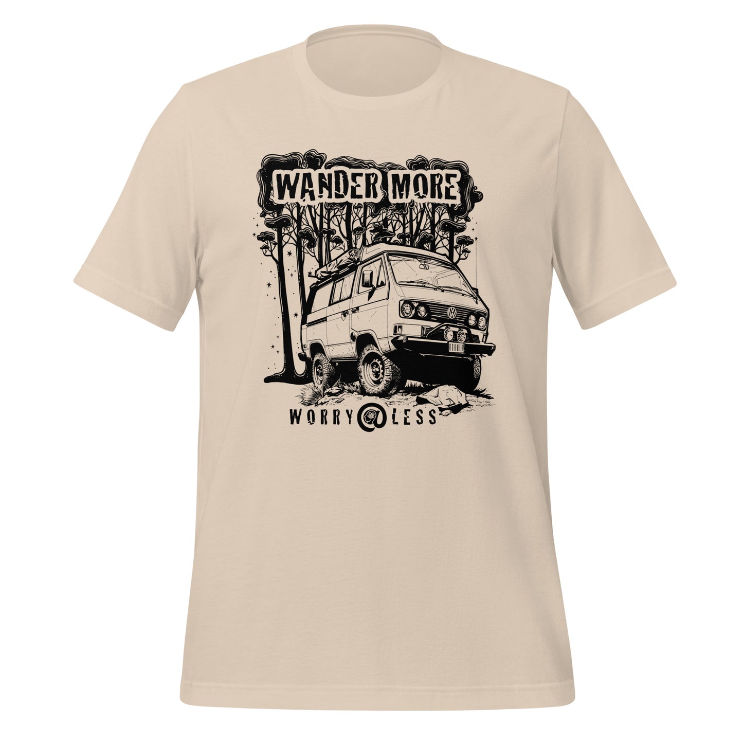 Wander More, Worry Less - Unisex Tee