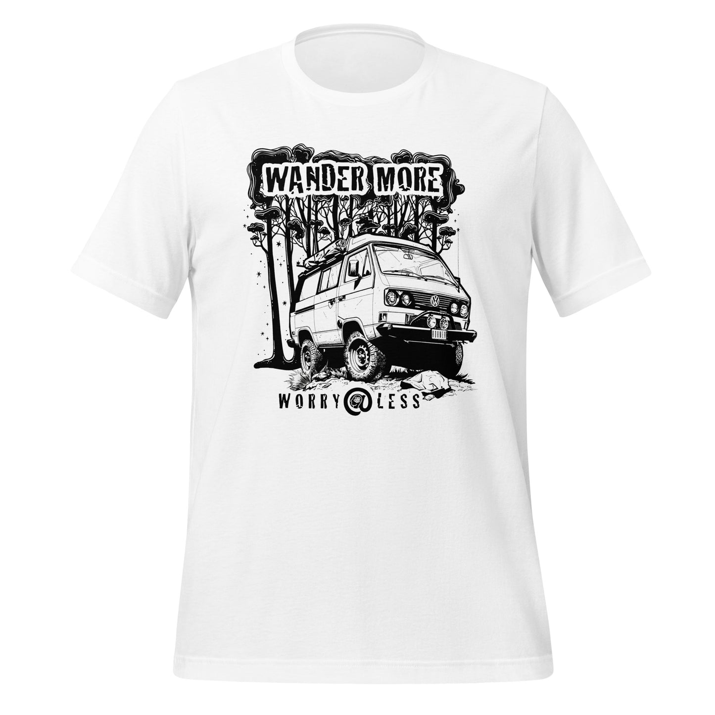 Wander More, Worry Less - Unisex Tee