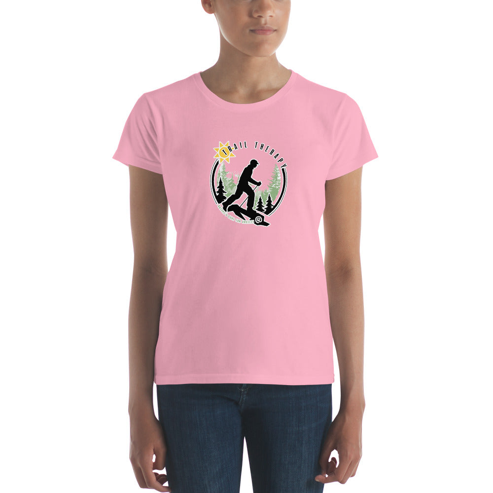 Trail Therapy - Women's Fitted short sleeve t-shirt