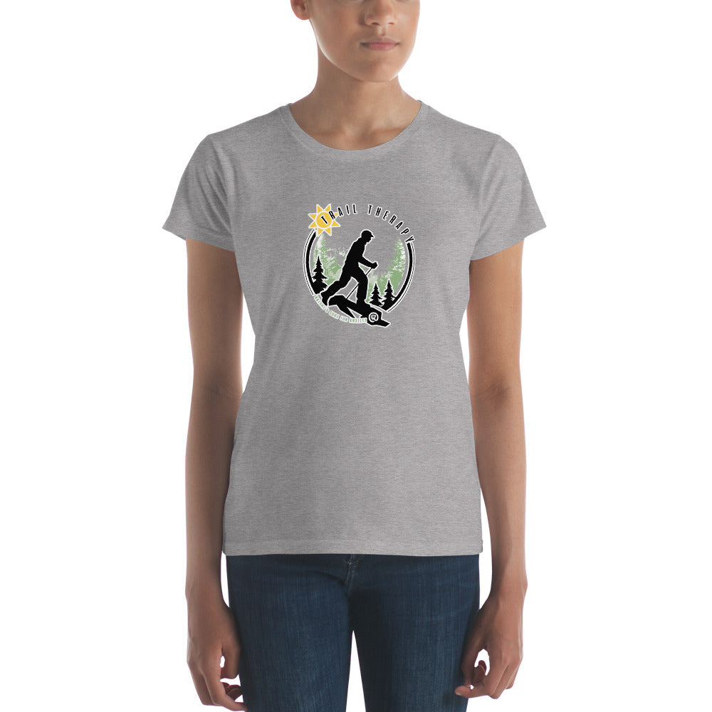 Trail Therapy - Women's Fitted short sleeve t-shirt