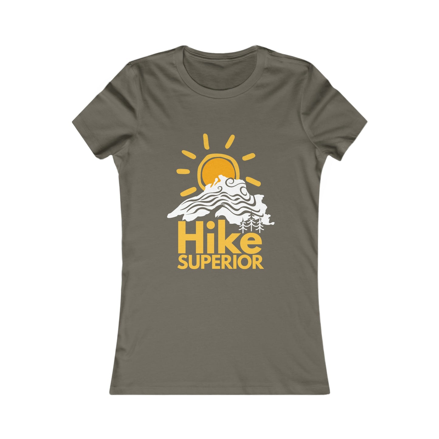 Hike Superior - Women's Fitted Tee