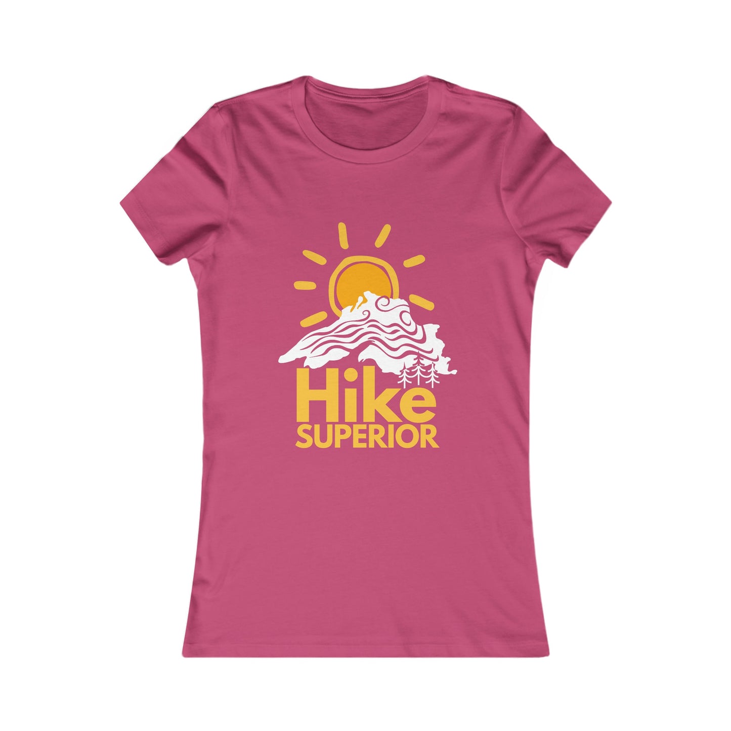 Hike Superior - Women's Fitted Tee