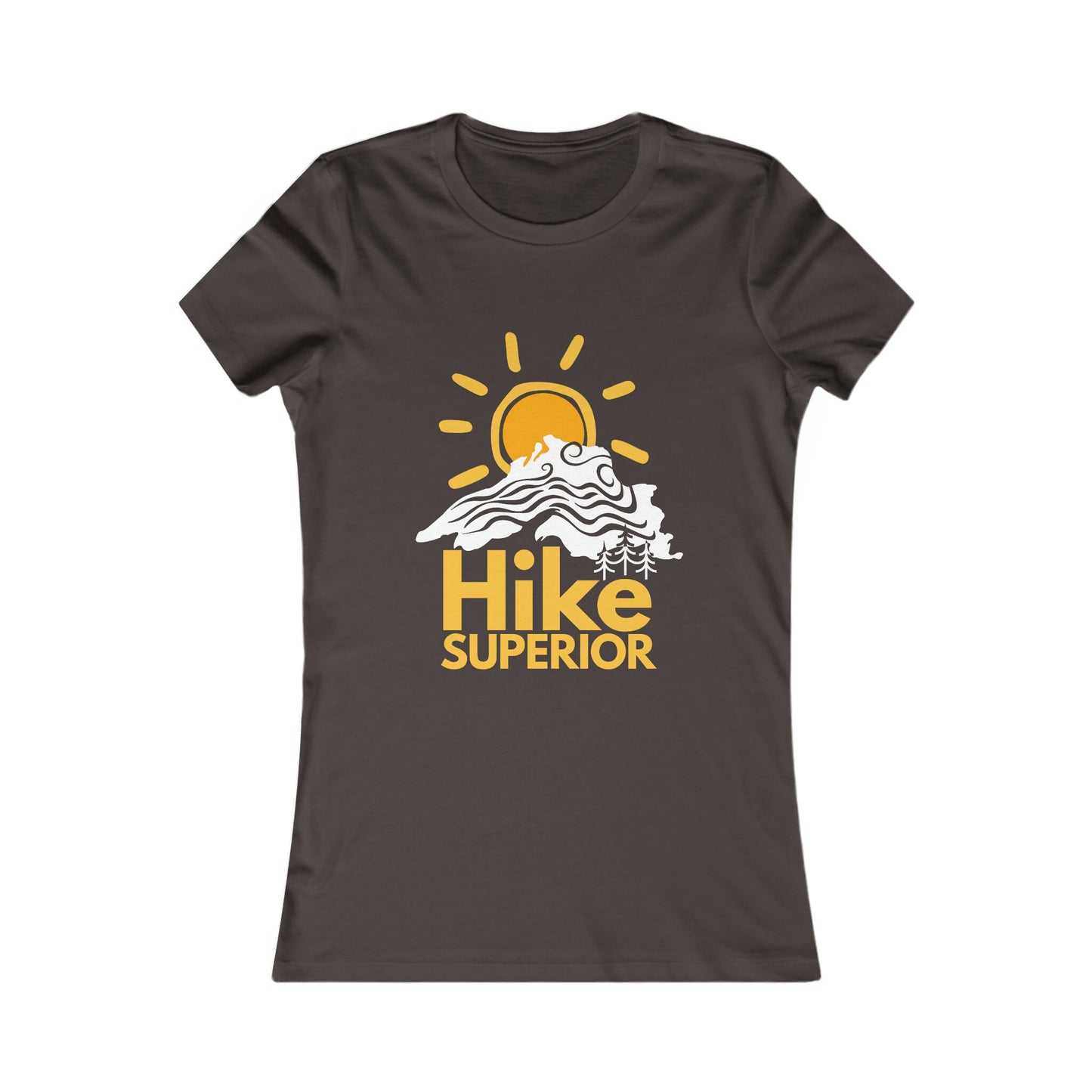 Hike Superior - Women's Fitted Tee