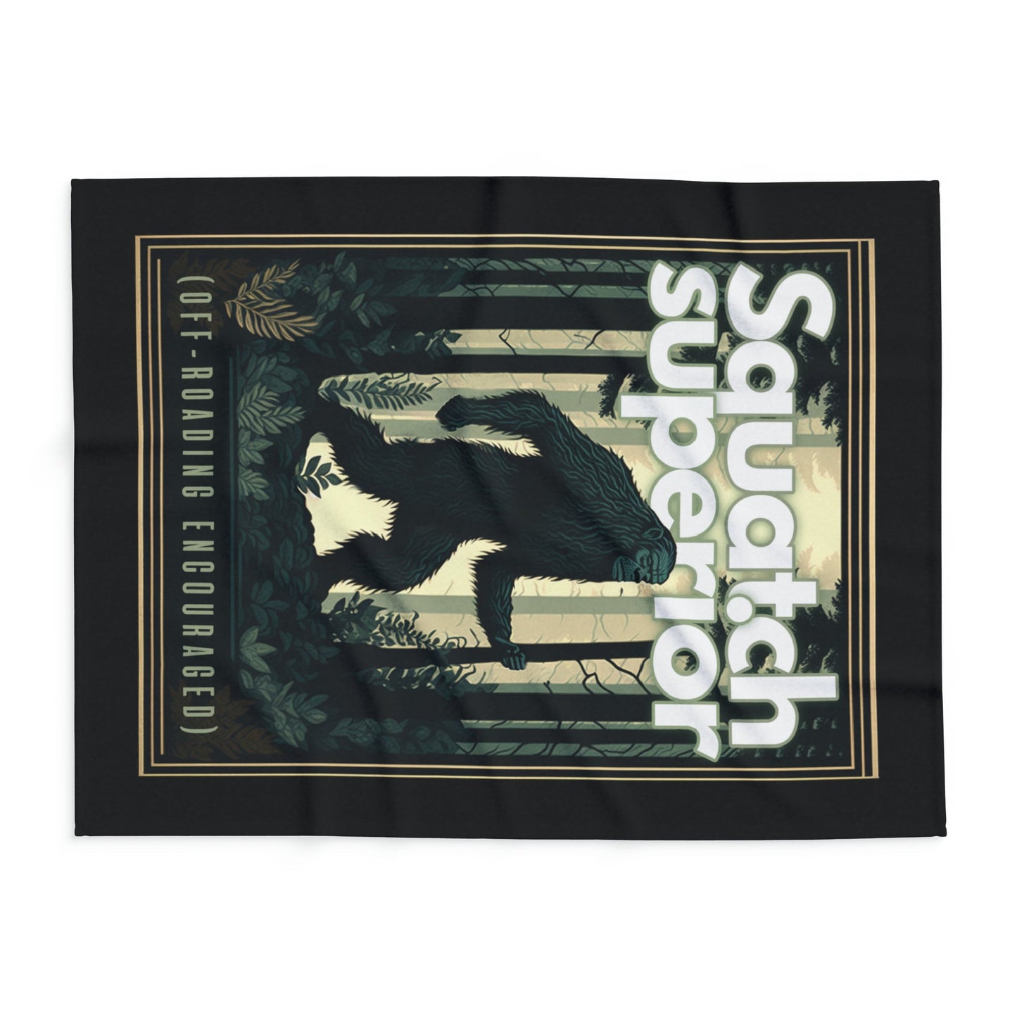 Squatch Superior - Arctic Fleece Blanket