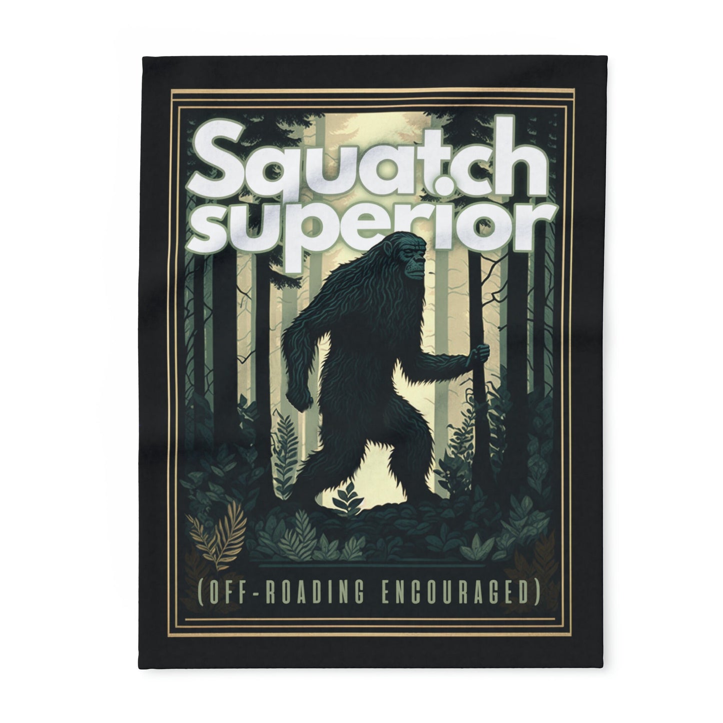 Squatch Superior - Arctic Fleece Blanket