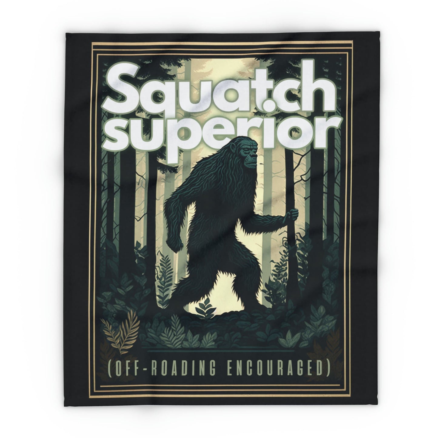 Squatch Superior - Arctic Fleece Blanket